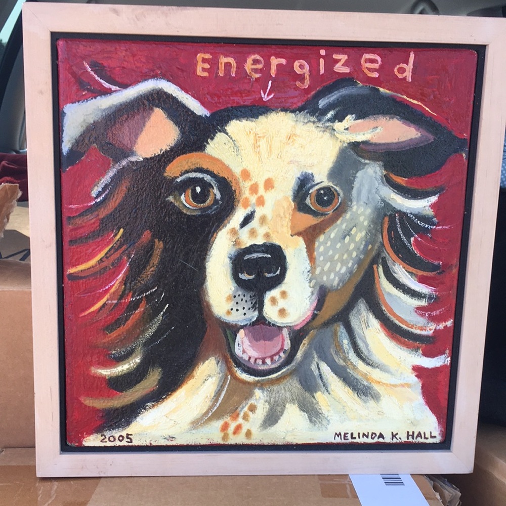 Melinda K. Hall “Energized” Painting